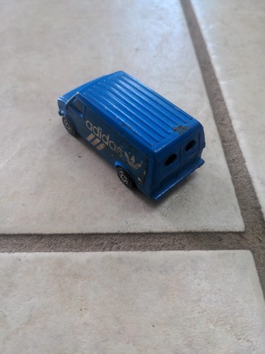 Vintage 1978 Corgi Juniors Blue Chevy Chevrolet Van Adidas 1:64 GT. Britain Made - Picture 5 of 12