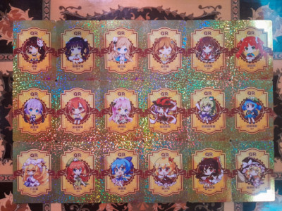 Goddess EXV 2 Complete QR HOLO Trading Cards Waifu Anime CCG TCG +FREE PR