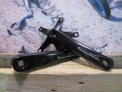 GENETIC Tibia Track / Singlespeed Kurbel, 170mm, schwarz