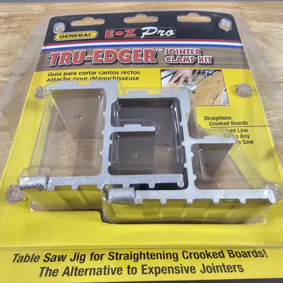 General Tools 846 E-Z Pro True-Edger Jointer Clamp Kit - NEW, FAST SHIPPING - Image 2 of 4