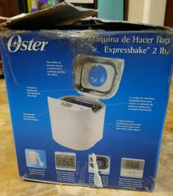 Oster Automaker Artisan Dough & Bread Maker Bread Machine Express Bake 2Pound