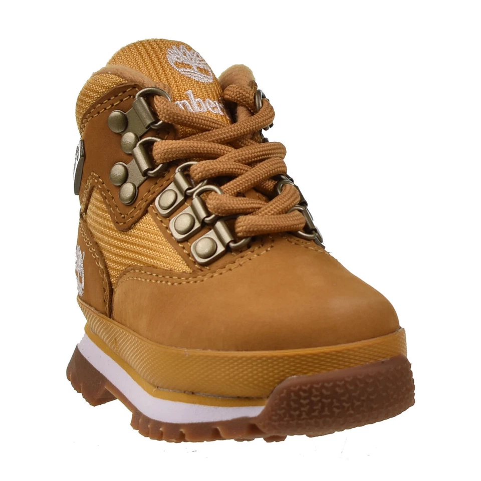 Timberland Euro Hiker Mid Toddler Boots Wheat TB096875 - Image 2 of 4