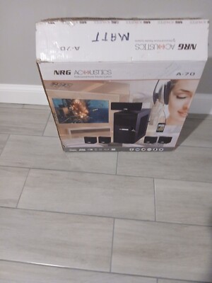 NRG Acoustics A-70 6 Piece Home Theater System