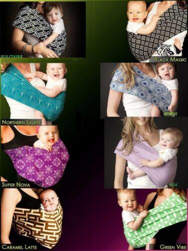 New Seven Slings Baby Infant Newborn Carrier Sling Cute Stylish Seven Sling Gear - Afbeelding 1 van 1