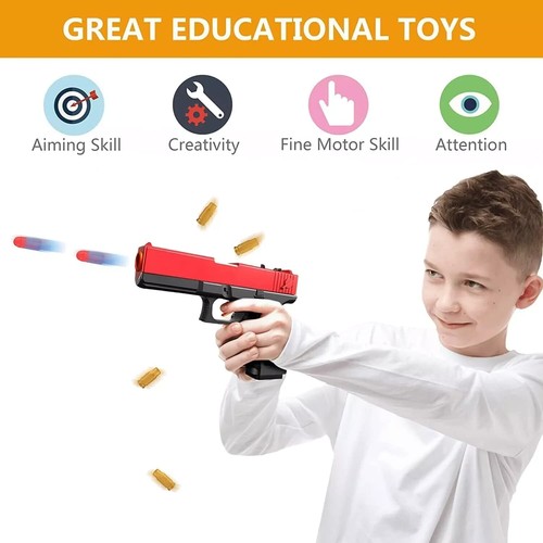 HOME BUY Foam Ejection Toy Blaster, Shooting with Foam Darts, Ages 12+ - Picture 5 of 6