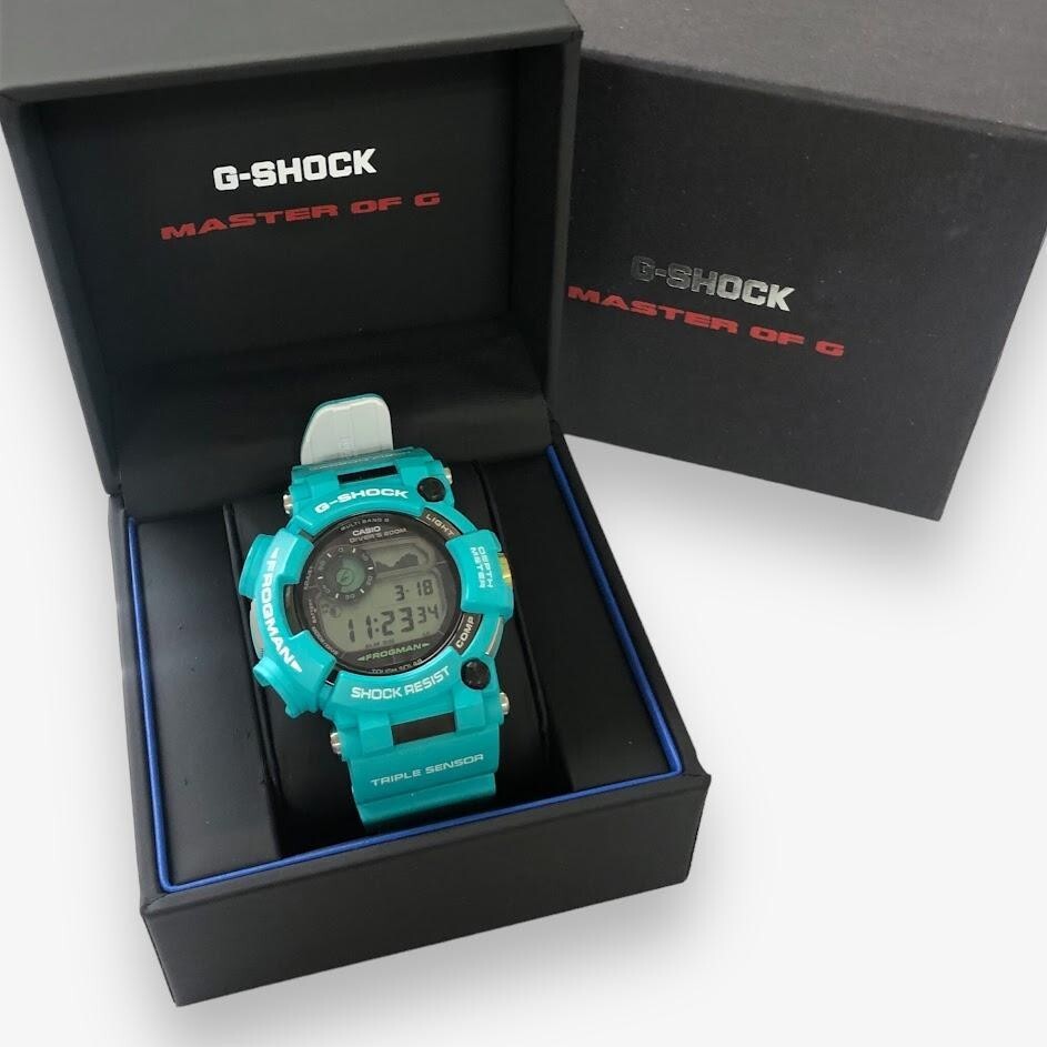 Mint CASIO G-SHOCK GWF-D1000MB-3JF FROGMAN MARINE BLUE Men's Mint CASIO G-SHOCK GWF-D1000MB-3JF FROGMAN MARINE BLUE Men's