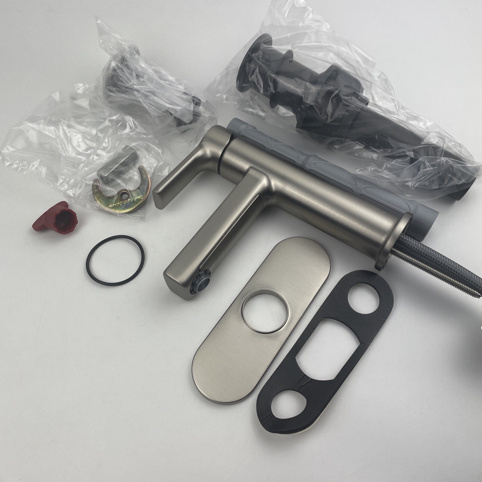 Moen 84627SRN Rinza OneHandle High Arc Bathroom Faucet Brushed