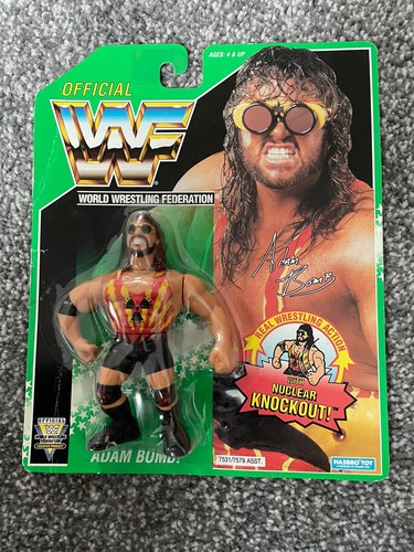  WWF HASBRO ADAM BOMB MOC NEW SERIES 11 CONDITION ...