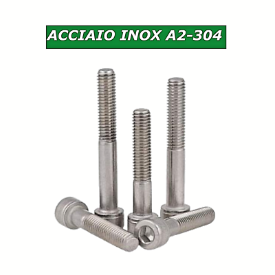 UNC Acciaio Inox Viti Testa Esagonale A2 Interamente - Foto 6