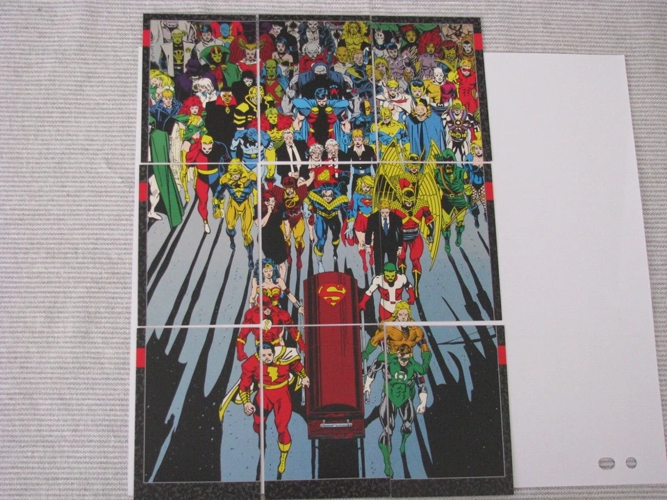 Superman 1992 Sky Box Doomsday The Death  Trading Card Set full 100 Base Set - Image 3 of 3