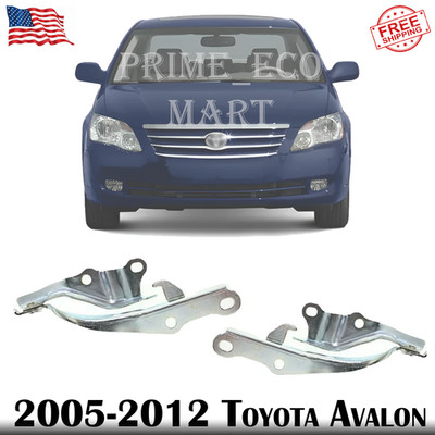 New Front Hood Hinges Set of Two For 2005-2012 Toyota Avalon