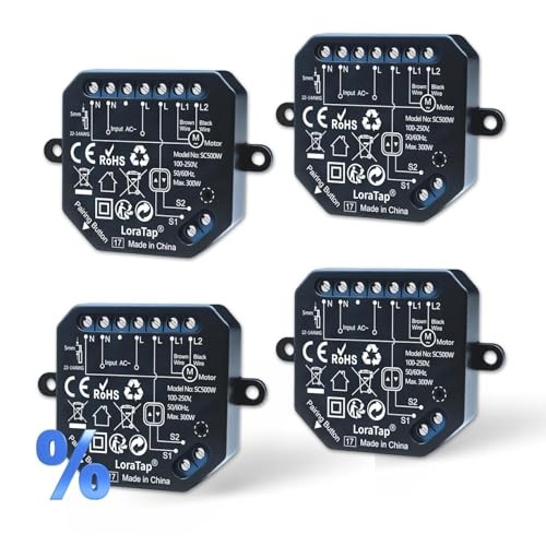 Modulo Wi-Fi Tapparelle LoraTap: Setup 0-100% in 5 Minuti