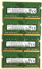 Lot of 4 SK Hynix 8GB 1Rx8 PC4-2666V-SA1-11 Laptop Memory
