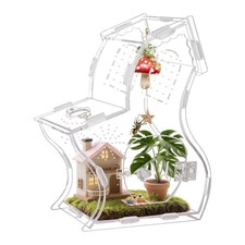 Magnetic Acrylic Enclosure for Jumping Spiders, Tarantulas Small Reptiles