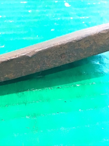 Antique Spalding Gold Medal Accurate Mashie Hickory Shaft LH Golf Iron - Picture 7 of 11