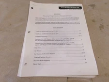 WISCONSIN ROBIN ENGINE MODEL W1-145V AND W1-185V PARTS MANUAL