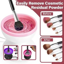 Electric Makeup Brush Cleaner Machine USB Portable Automatic Brush Cleaning Tool