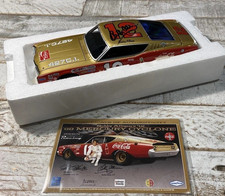 Bobby Allison Autographed 1969 Mercury Cyclone Coca-cola Diecast Wcoa Nascar Bobby Allison Autographed 1969 Mercury Cyclone Coca-cola Diecast Wcoa Nascar