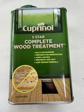Image of Cuprinol 5 Star Complete Wood Treatment 1 Litre