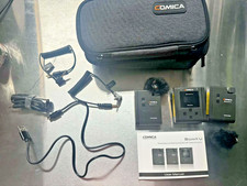 Comica BoomX-U U2 48Channels Wireless Lavalier Microphone System for DSLR Camera
