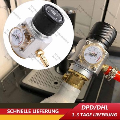 CO2 Gasregler Regler Druckminderer Druckregler für Sodastream Bierbrauen Neu