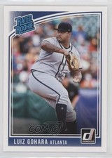 2018 Panini Donruss Rated Rookies Luiz Gohara #43 13ys