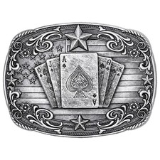 Western Belt Buckle for Men Women, Vintage Cowboy Cowgirl Texas Rodeo Longhor...