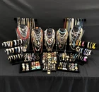 207 pc Antique Vintage Estate Costume Jewelry Some Signed. Lot 814