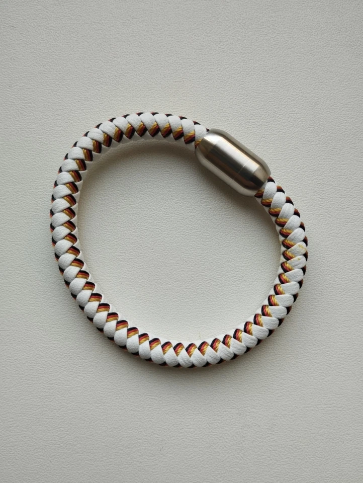 Manguun Armband " Deutschland " , Textil , 20cm. - Bild 2 von 4