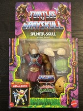 Masters of the Universe Origins Turtles of Grayskull Splinter-Skull MOTU x TMNT