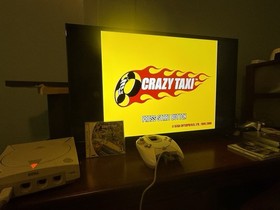 Crazy Taxi (Sega Dreamcast, 2000) CIB Authentic Tested Works