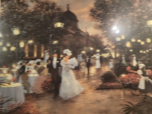 Christa Kieffer Framed “ would You Like Some Flowers” Print Lithograph - Picture 6 of 9