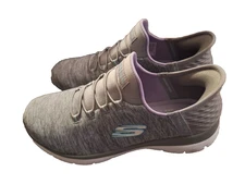 Skechers Hands Free Slip-ins Summits Dazzling Haze Comfort Shoes Womens 8.5