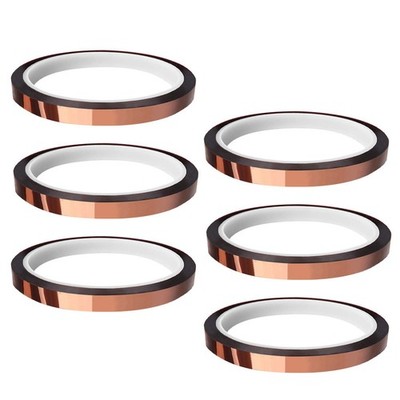 6 Rollen antistatisches Klebeband, hochtemperaturbeständiges Isolierband