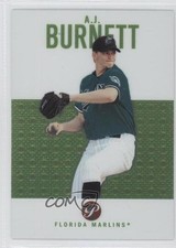2003 Topps Pristine AJ Burnett #73 0a2