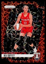 2024 Panini Prizm WNBA #71 Nia Coffey Orange Velocity Prizms