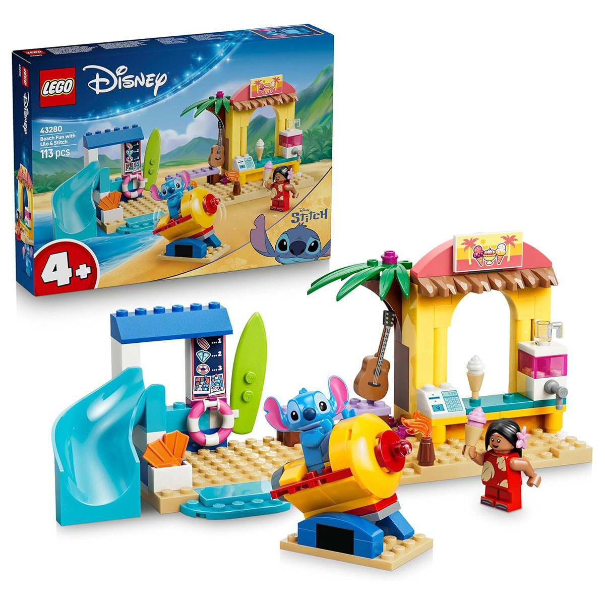 Lego Disney Classic 43280 Beach Fun With Lilo & Stitch - Image 6