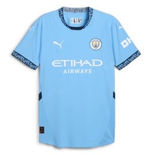 Puma 2024-25 Manchester City Men's Authentic Home Jersey