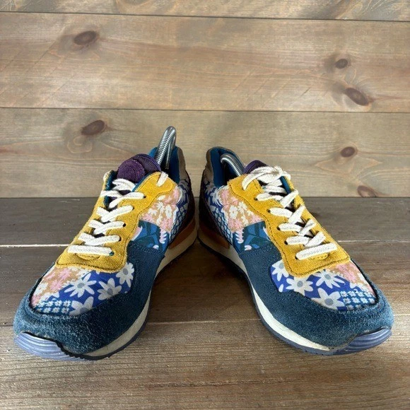 inkkas hendrix womens size 8 shoes multicolor flroal comfort walking sneakers - Image 3 of 4