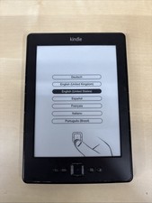 Amazon Kindle 4th Generation, 2GB Black Tablet e-book Reader D01100
