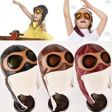 Baby Pilot Hat Boys Girls Fleece Warm Aviator Cap with Earflaps Winter Beanie