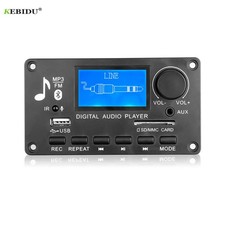 MP3 Decoder Board Player Audio Module Support FM Radio AUX With Lyrics Display