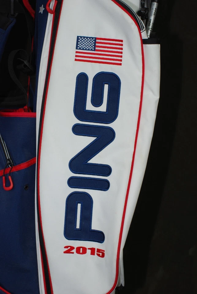PING GOLF - Bolsa de Transporte _ Patriótica - Rojo Blanco Azul - Estrellas y Rayas Foto 2 de 4