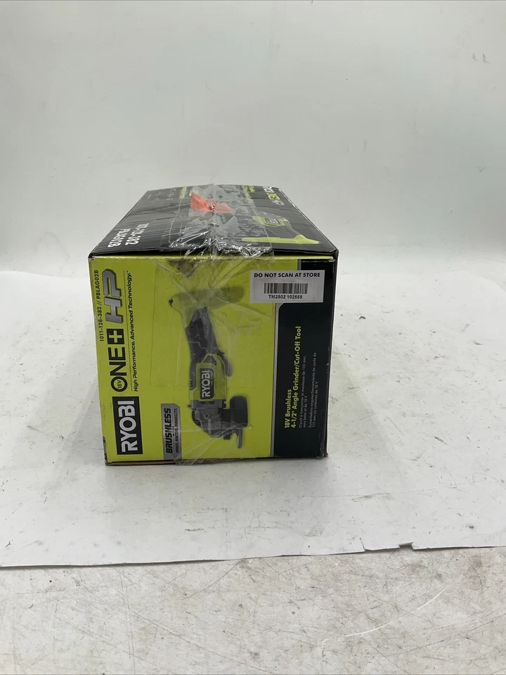 Rebarbadora Ryobi PBLAG02B ONE+ HP 18V sem escova 4-1/2" (somente ferramenta) - Imagem 3 de 4