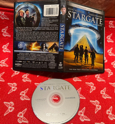 Stargate - KURT RUSSELL/ JAMES SPADE EXTENDED CUT  (DVD, 1997) VERY GOOD