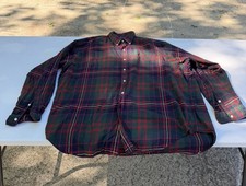 Vintage Polo Ralph Lauren Flannel Plaid Shirt Men XXL Blake Button Down Tartan