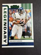 2022 Contenders LaDainian Tomlinson #LGD-LTO Green Legendary Insert Chargers NM