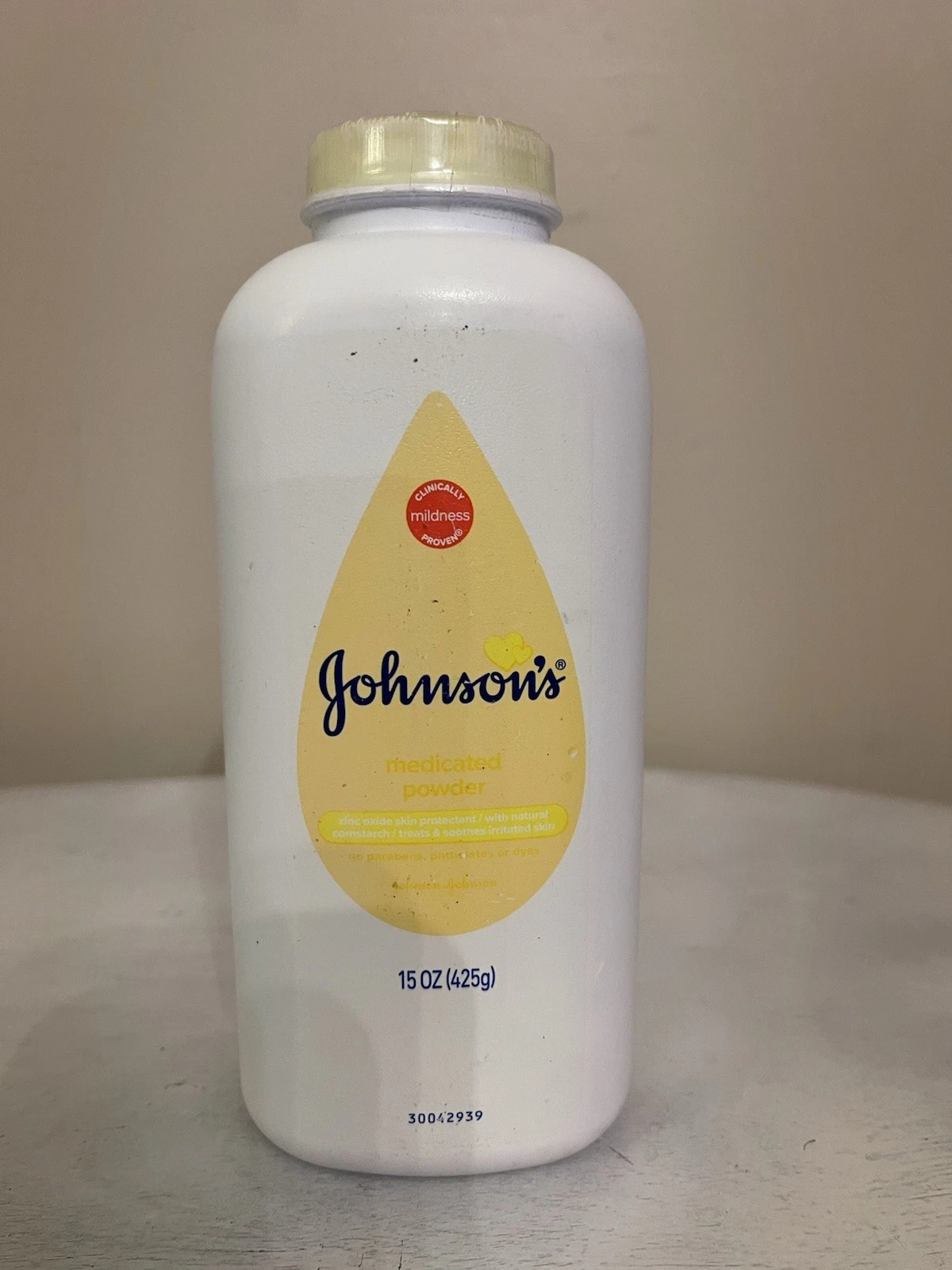 JOHNSON'S Medicated Baby Powder with Zinc Oxide - 15 oz