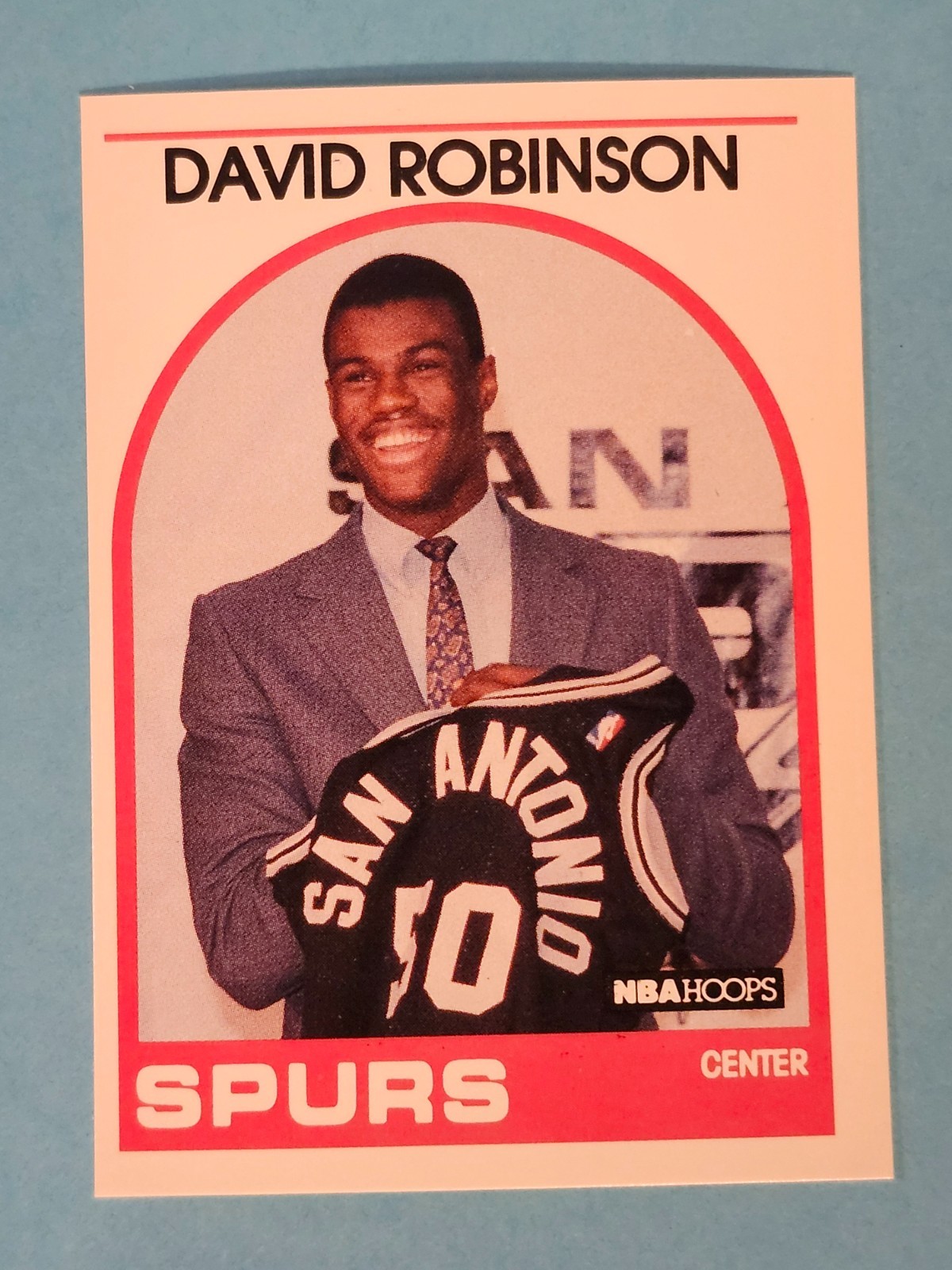 1989-90 Hoops RC David Robinson San Antonio Spurs #138 🏀