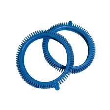 2PC Blue Front Tire Kit with Hump Replacement 896584000-143 for Poolvergnuegen